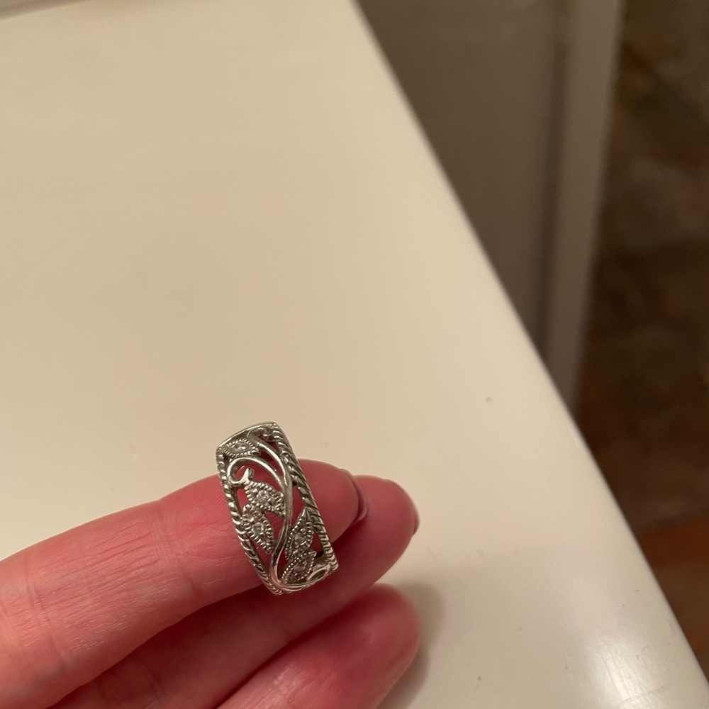 Silver ring - Picture 4 of 6